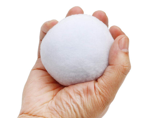 Fake Snowballs 20 Pieces Plush Snow Balls for Indoor Snowball Fight