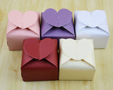 Wedding Favor Boxes 50 Pieces Paper Candy Boxes Gift Boxes