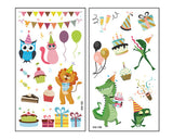 Temporary Tattoos 10 Sheets Waterproof Tattoo Stickers for Kids