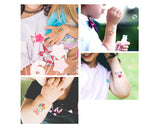 Temporary Tattoos 10 Sheets Waterproof Tattoo Stickers for Kids