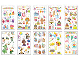 Temporary Tattoos 10 Sheets Waterproof Tattoo Stickers for Kids