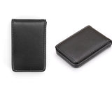 Business Card Case 2 Pieces PU Leather Name Card Holder