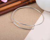 Expandable Bangle Bracelets 60 Pieces Adjustable Wire Bracelets