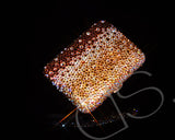 Graphite Swarovski Crystallized Cigarette Case