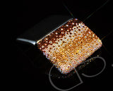 Graphite Swarovski Crystallized Cigarette Case