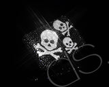 Mercury Skeleton Swarovski Crystallized Cigarette Case