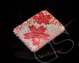 Sakura Swarovski Crystallized Cigarette Case - Pink