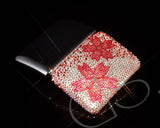 Sakura Swarovski Crystallized Cigarette Case - Pink