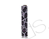 Leopardo Bling Swarovski Crystallized Lighter - Silver