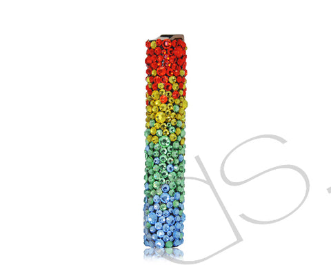 Rainbow Bling Swarovski Crystallized Lighter