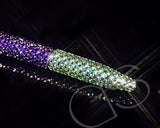 Compass Swarovski Crystallized Short Ball Pen (With Chain)
