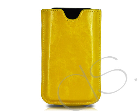 Droit Series iPhone 4 and 4S Leather Case - Yellow