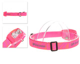 GP Discovery Ultra Light LED Headlight with 5 Modes - Pink