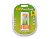 GP NiMH 2700 mAh AA Rechargeable Batteries with Free USB Charger