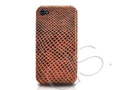 Krokodil Series iPhone 4 and 4S Case - Brown