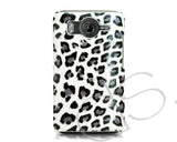 Leopard Series HTC Desire HD Case - White