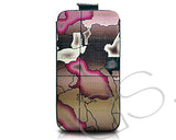 Map Series iPhone 4 and 4S Soft Pouch Case - Pink