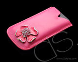 Mini Flower Series iPhone 4 and 4S Soft Pouch Case - Pink