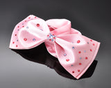 Swarovski Crystal Rhinestones  Pre-Tied Wedding Bow Tie for Men - Pink