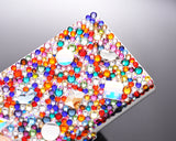 Symmetric Bling Swarovski Crystal Card Case