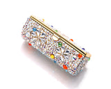 Petal Drops Bling Swarovski Crystal Lipstick Case With Mirror