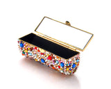 Colorato Bling Swarovski Crystal Lipstick Case With Mirror