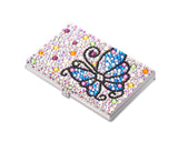 Butterfly Bling Swarovski Crystal Business Card Case