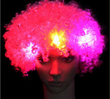 Flashing Afro Wig