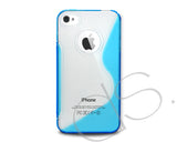 S-Line Series iPhone 4 and 4S Silicone Case - Blue