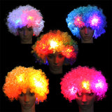 Flashing Afro Wig