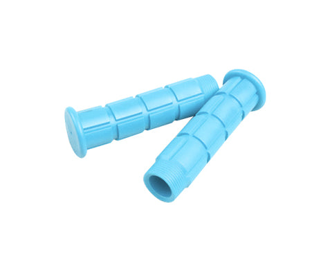 2 Pcs Simple Silicone Cycling Bike Handlebar Grips - Blue