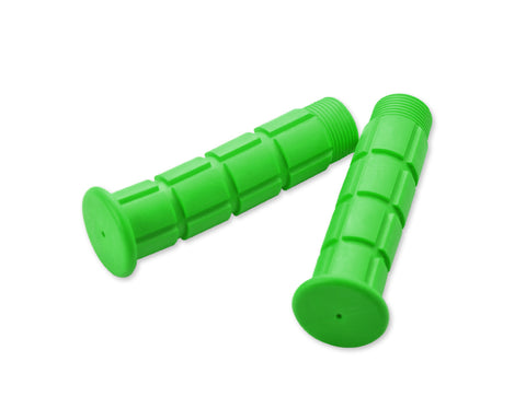 2 Pcs Simple Silicone Cycling Bike Handlebar Grips - Green