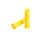 2 Pcs Simple Silicone Cycling Bike Handlebar Grips - Yellow