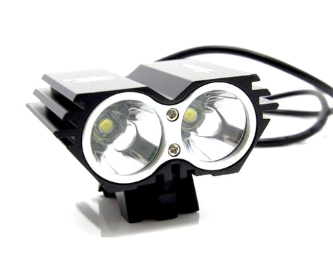 2000 Lumens 2 x CREE XML U2 LED Cycling Bicycle Bike Headlight