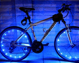 2M Cycling Bicycle Wheels Waterproof LED Safety Light 1 Pc