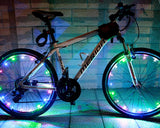 2M Cycling Bicycle Wheels Waterproof LED Safety Light 1 Pc