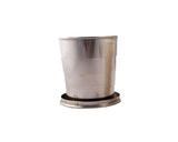 Stainless Steel Collapsible Cup - Silver