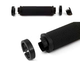 2 Pcs Rubber Cycling Mountain Bike Road Bike Handlebar Grips - Black