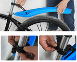 Mountain Bike Fenders with LED Light Adjustable Front and Rear Mudguard