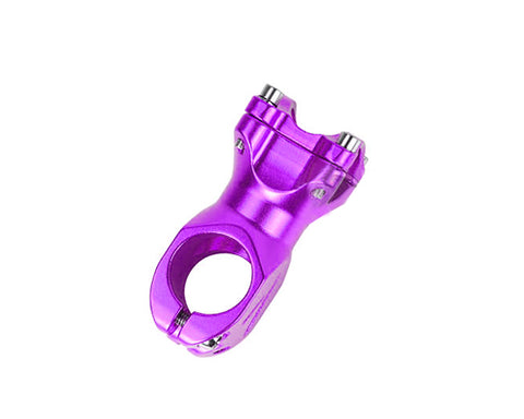 60mm Alloy Fixie MTB Single Speed Bike Handlebar Stem  - Purple