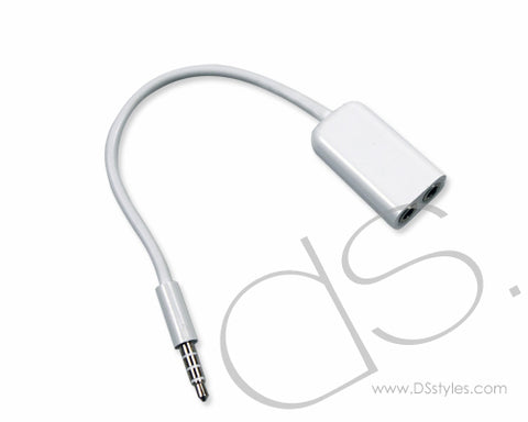 3.5mm Splitter Cable for Stereo Audio Headphone