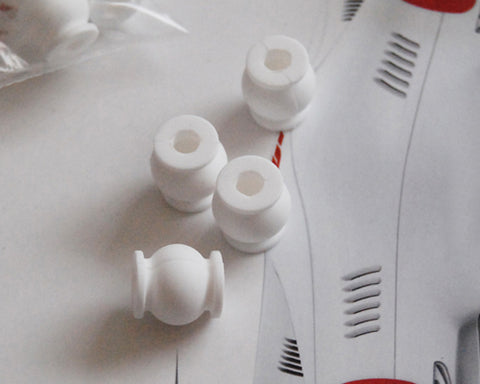 DJI Phantom 2 Zenmuse H3-3D Gimbal Vibration Absorbers 4 Pcs - White