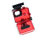 GoPro Waterproof Replacement Housing for Hero 3/ 3+/ 4 Camera - Red