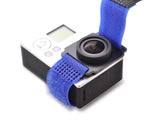 GoPro Gimbal Mount Fastener Velcro Strap for Hero Cameras-Blue