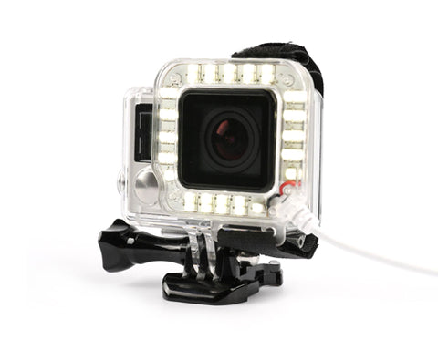 GoPro LED Ring Shooting Night Flash Light for Hero 3+ / Hero 4 Camera