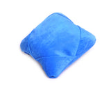 Multifunctional U-Shape Travel Pillow Tablet Holder Cushion - Blue