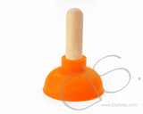 Pump Style iPhone Stand - Orange