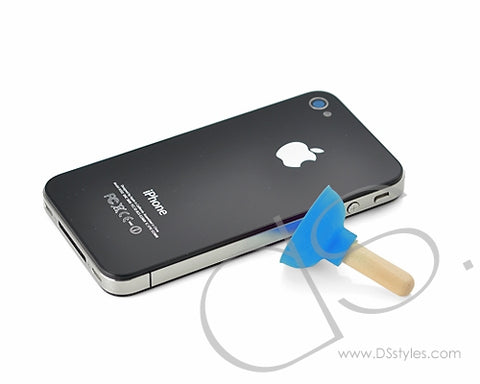 Pump Style iPhone Stand - Ice Blue