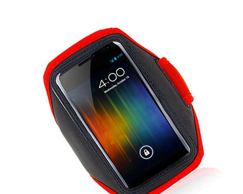 Running Armband for 5-inch Smartphone - Red