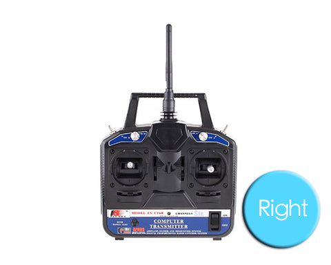 FLYSKY 2.4GHz 6CH System FS-CT6B Transmitter + FS-R6B Receiver - Right